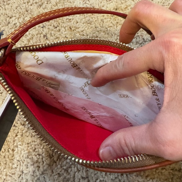NWT Dooney & Bourke “C” wristlet